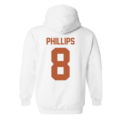 Texas - NCAA Football : Kade Phillips - Classic Shersey Hooded Sweatshirt-1