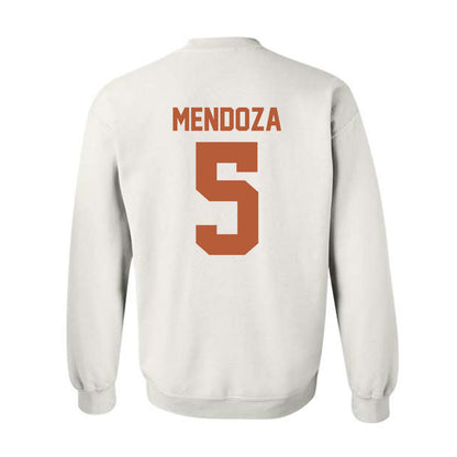 Texas - NCAA Baseball : Ethan Mendoza - Classic Shersey Crewneck Sweatshirt-1