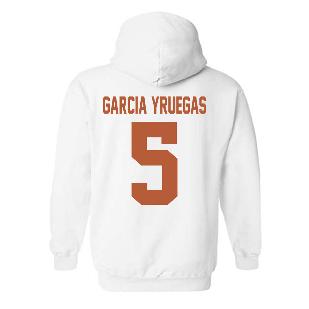 Texas - NCAA Baseball : Felix Garcia Yruegas - Classic Shersey Hooded Sweatshirt-1