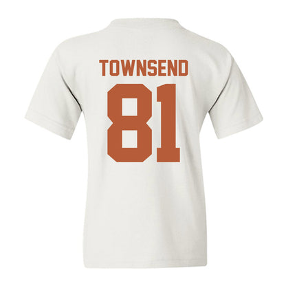 Texas - NCAA Football : Nick Townsend - Classic Shersey Youth T-Shirt-1