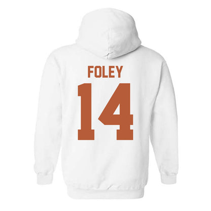 Texas - NCAA Women's Soccer : Lola Foley - Classic Shersey Hooded Sweatshirt-1
