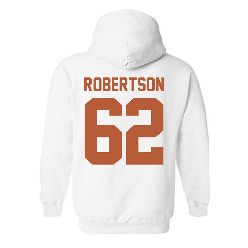 Texas - NCAA Football : Connor Robertson - Classic Shersey Hooded Sweatshirt-1