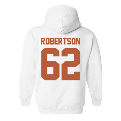 Texas - NCAA Football : Connor Robertson - Classic Shersey Hooded Sweatshirt-1