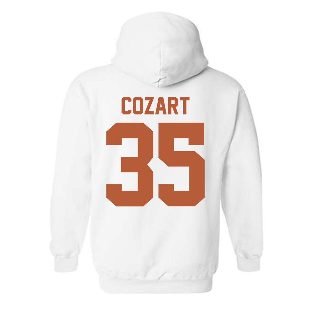 Texas - NCAA Baseball : Sam Cozart - Classic Shersey Hooded Sweatshirt-1