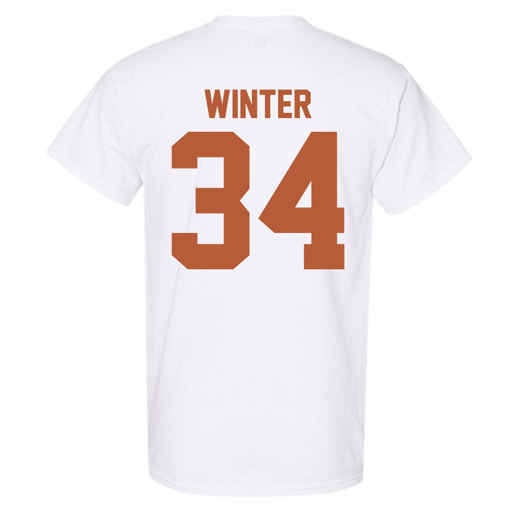 Texas - NCAA Baseball : Michael Winter - Classic Shersey T-Shirt-1