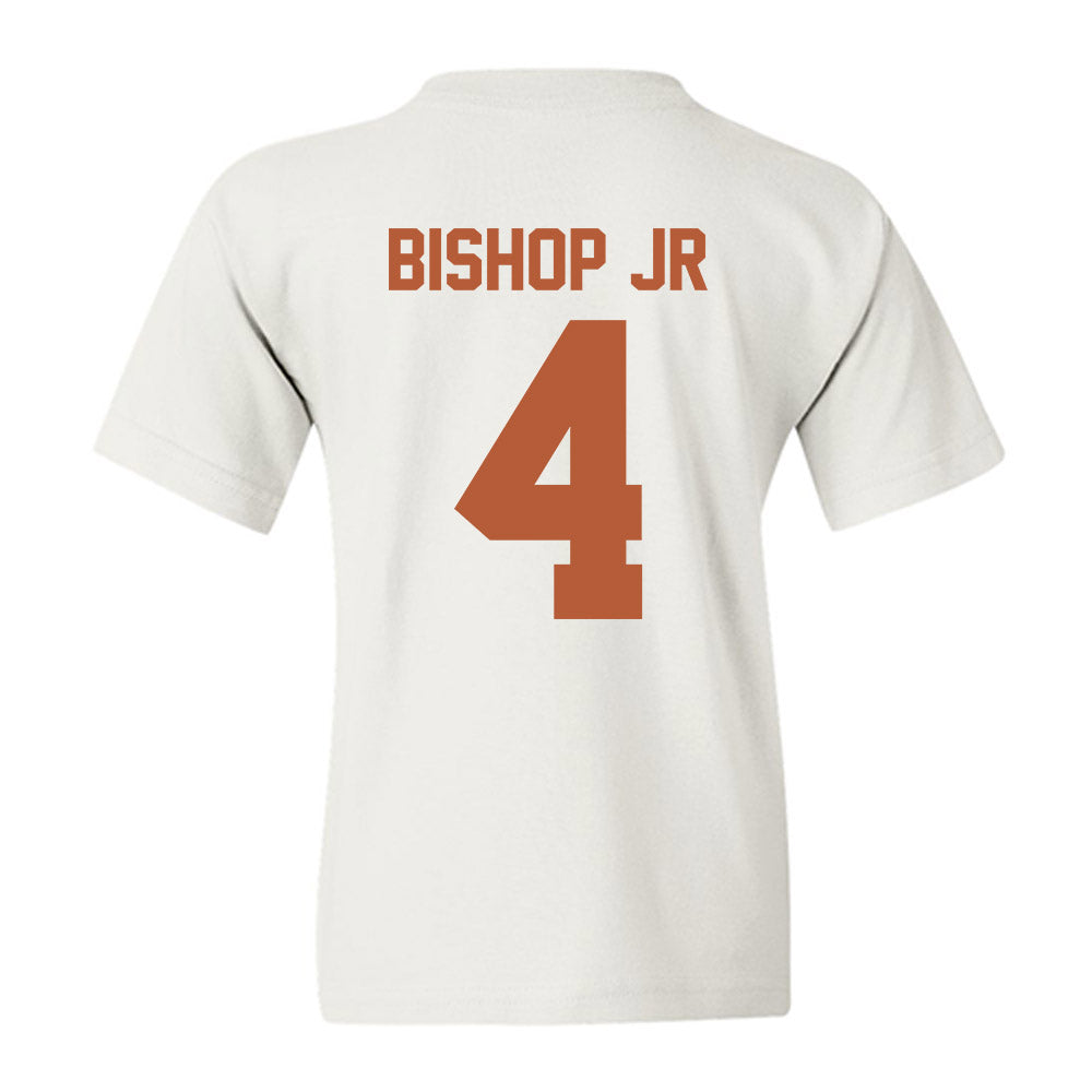 Texas - NCAA Football : Jermaine Bishop Jr - Classic Shersey Youth T-Shirt-1