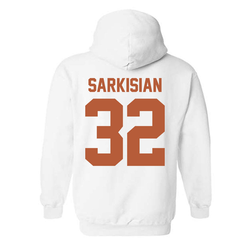 Texas - NCAA Football : Brady Sarkisian - Classic Shersey Hooded Sweatshirt-1