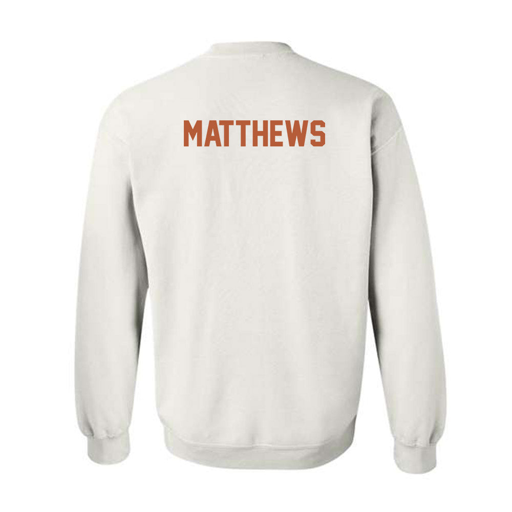 Texas - NCAA Football : Samari Matthews - Classic Shersey Crewneck Sweatshirt-1