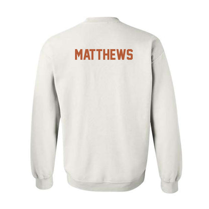 Texas - NCAA Football : Samari Matthews - Classic Shersey Crewneck Sweatshirt-1