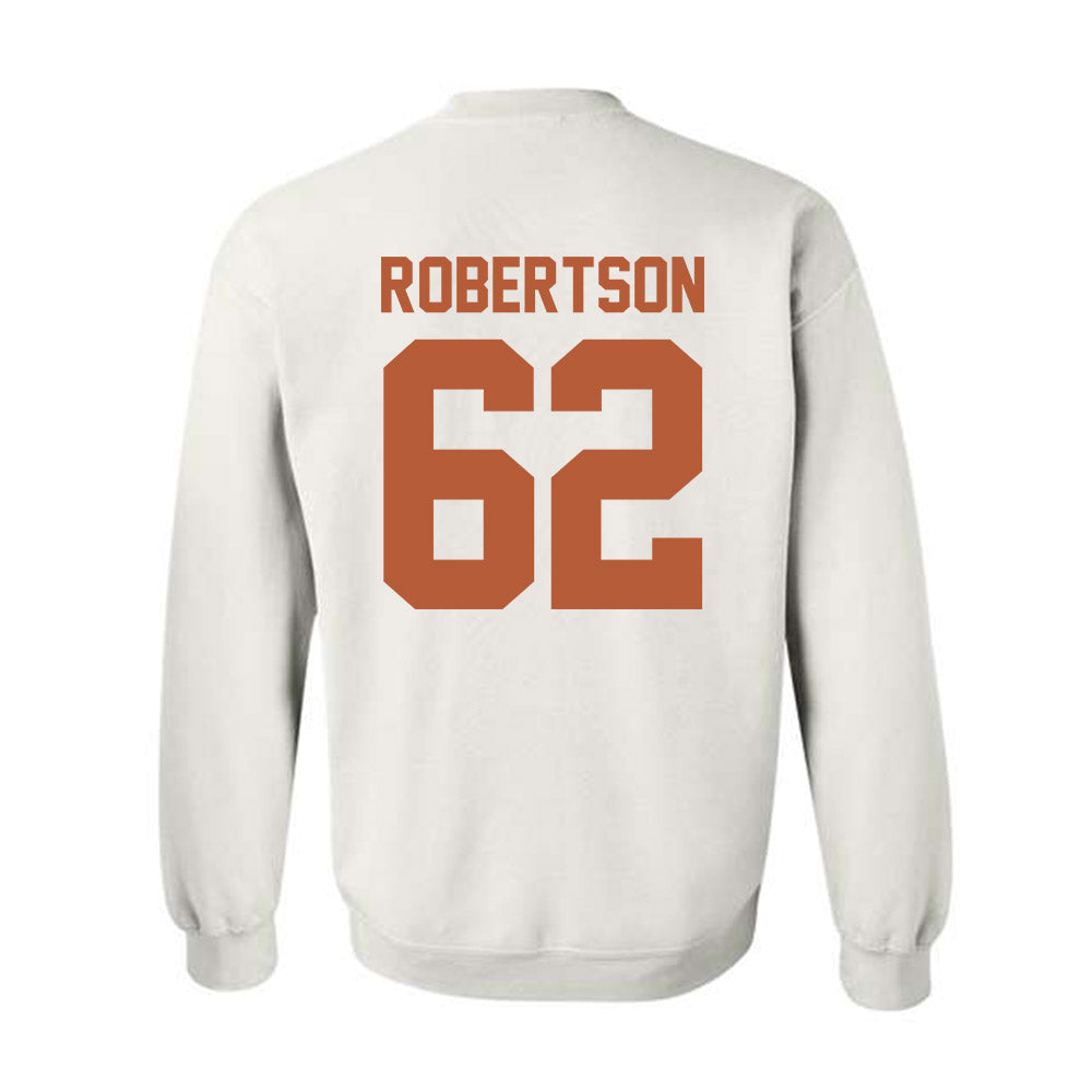 Texas - NCAA Football : Connor Robertson - Classic Shersey Crewneck Sweatshirt-1