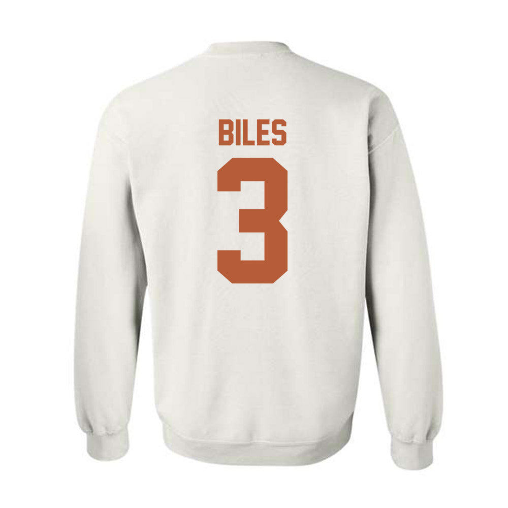 Texas - NCAA Football : Rasheem Biles - Classic Shersey Crewneck Sweatshirt-1