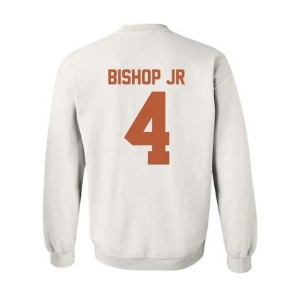 Texas - NCAA Football : Jermaine Bishop Jr - Classic Shersey Crewneck Sweatshirt-1