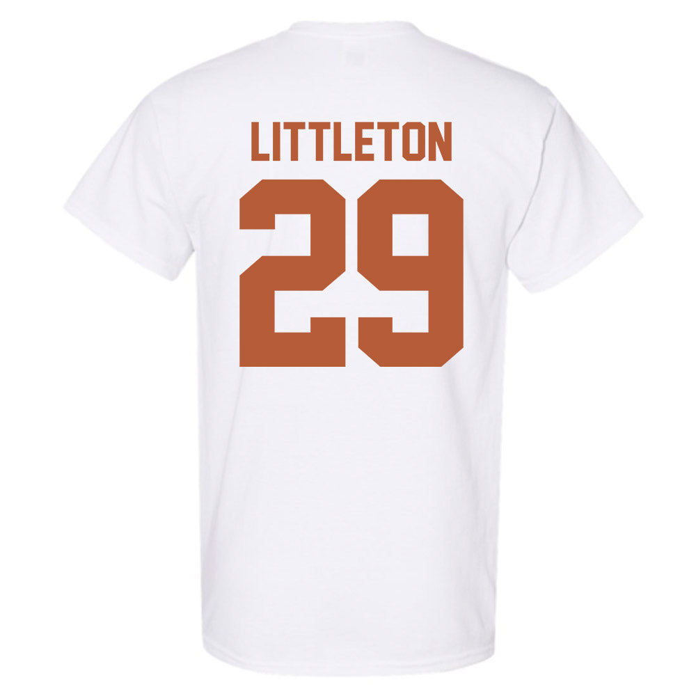 Texas - NCAA Football : Graceson Littleton - Classic Shersey T-Shirt-1