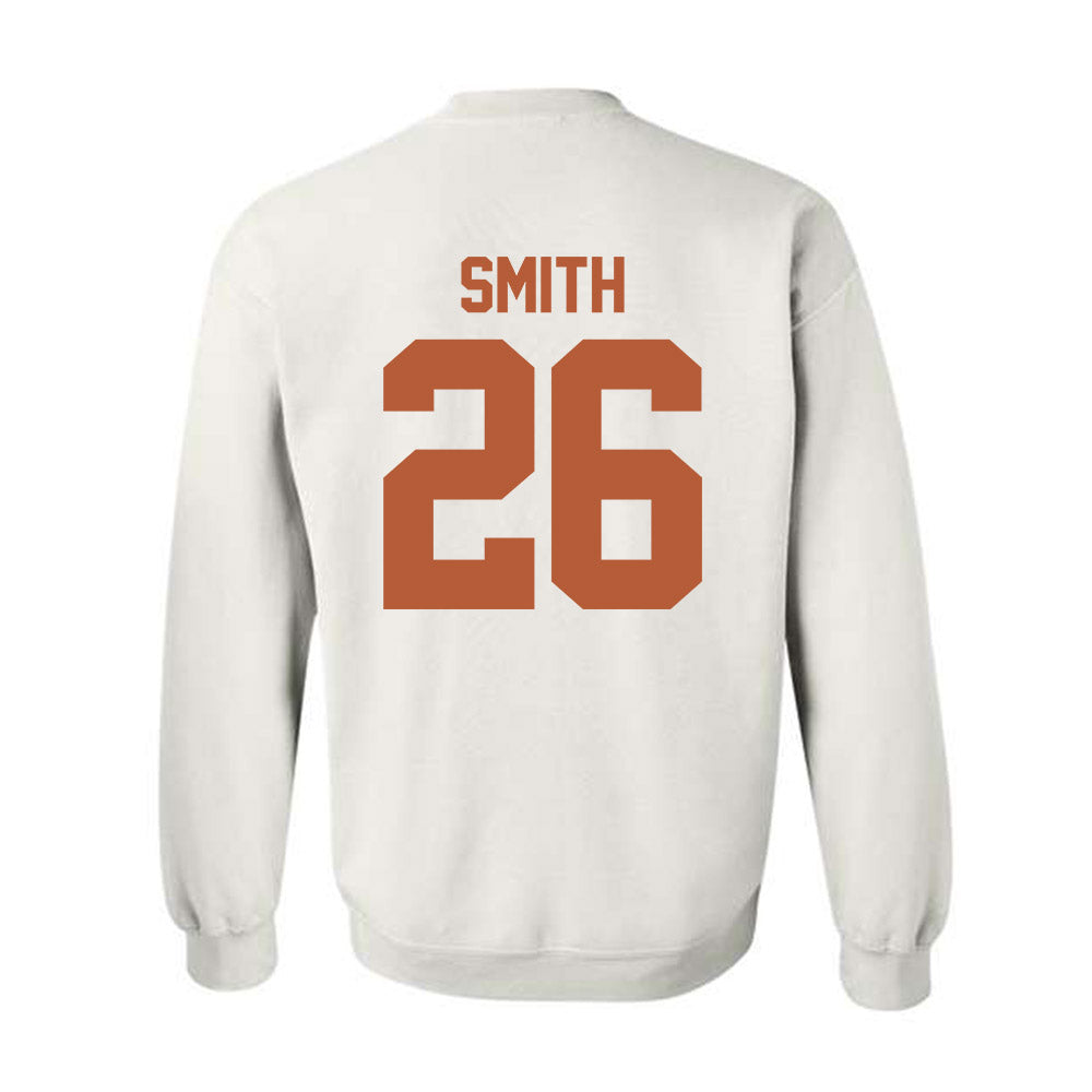 Texas - NCAA Football : TyAnthony Smith - Classic Shersey Crewneck Sweatshirt-1