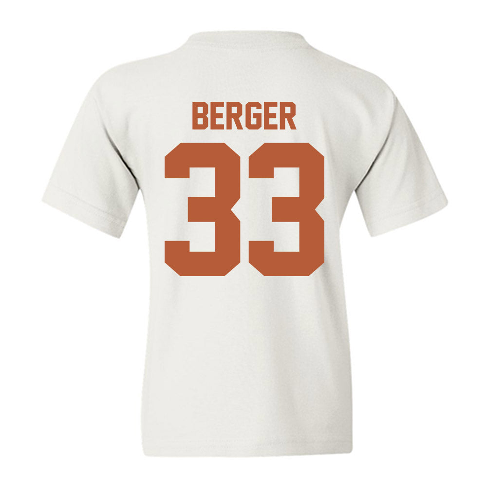 Texas - NCAA Football : Carson Berger - Classic Shersey Youth T-Shirt-1