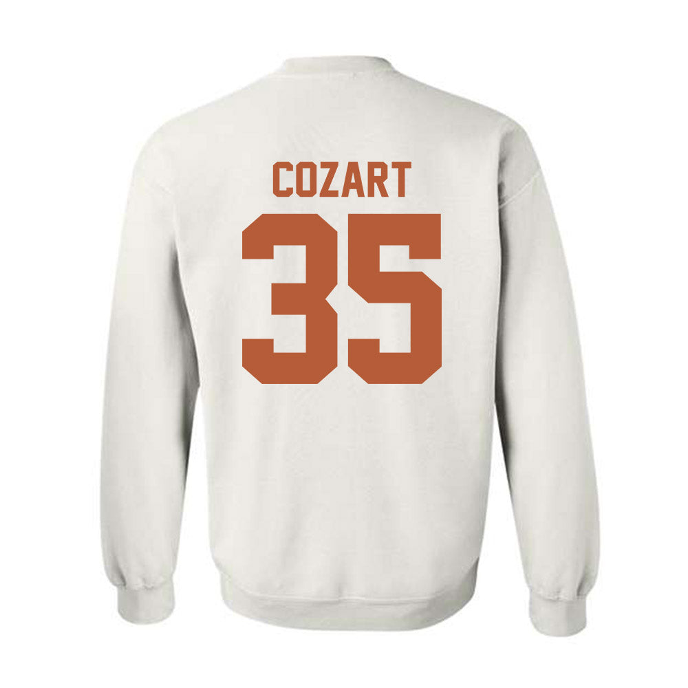 Texas - NCAA Baseball : Sam Cozart - Classic Shersey Crewneck Sweatshirt-1