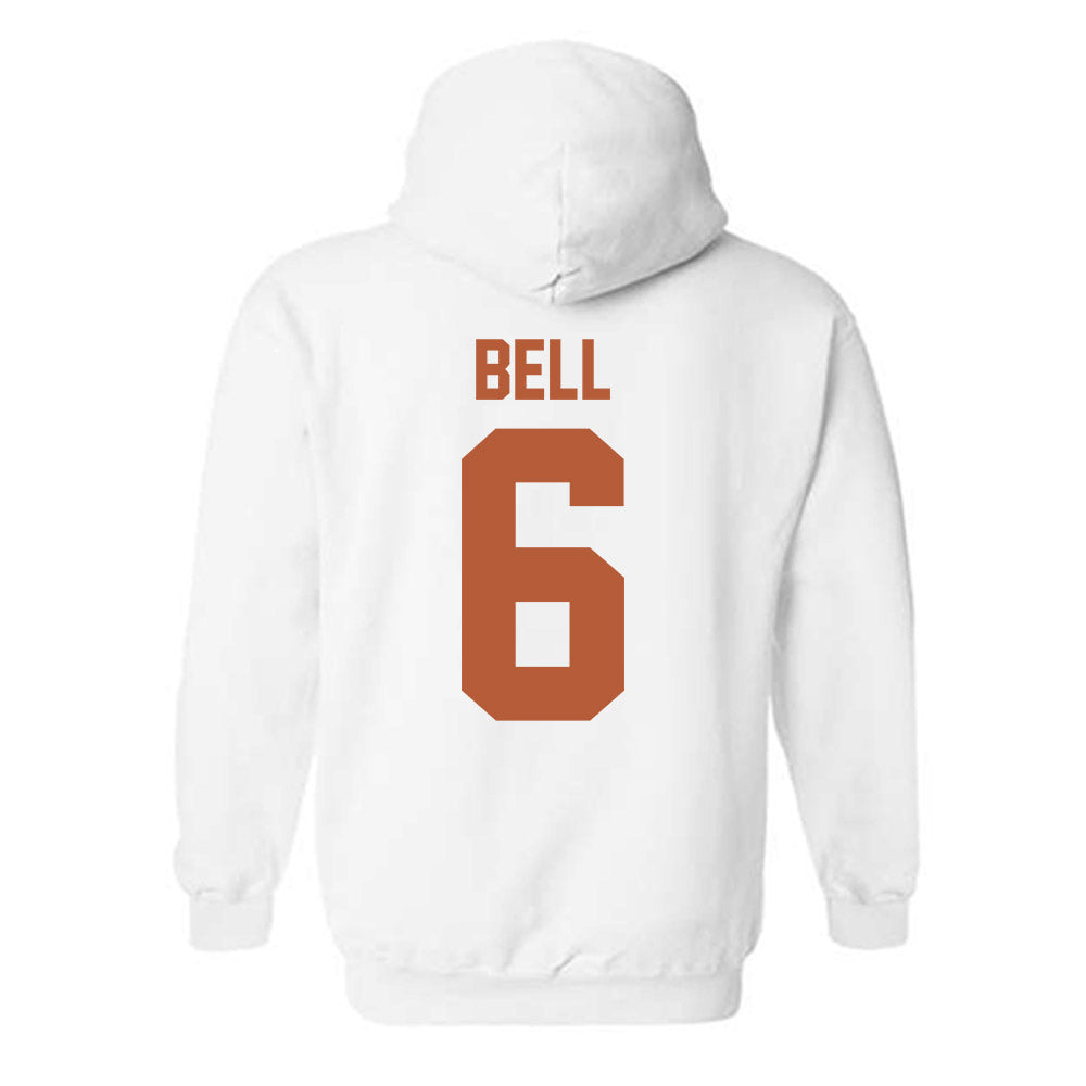 Texas - NCAA Football : Dia Bell - Classic Shersey Hooded Sweatshirt-1