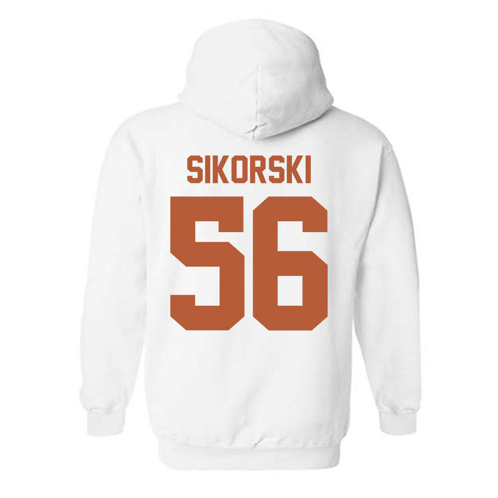 Texas - NCAA Football : Dylan Sikorski - Classic Shersey Hooded Sweatshirt-1
