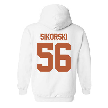 Texas - NCAA Football : Dylan Sikorski - Classic Shersey Hooded Sweatshirt-1