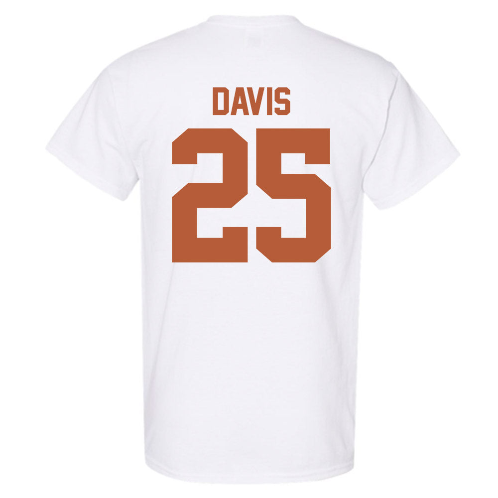 Texas - NCAA Football : Toray Davis - Classic Shersey T-Shirt-1
