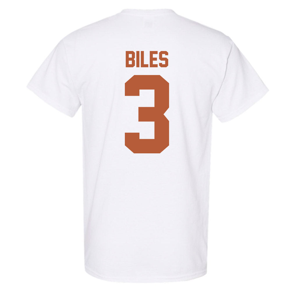 Texas - NCAA Football : Rasheem Biles - Classic Shersey T-Shirt-1