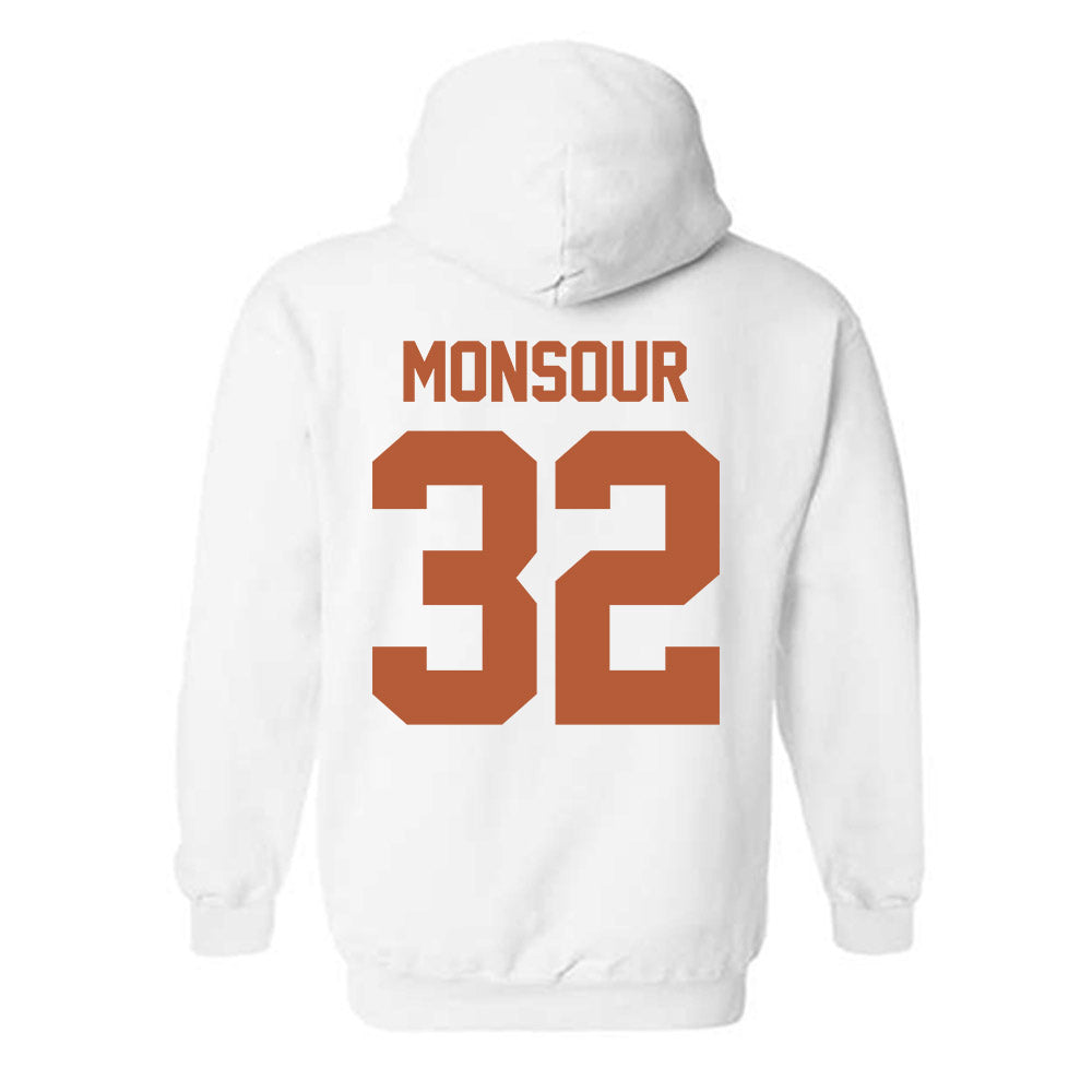 Texas - NCAA Baseball : Maddox Monsour - Classic Shersey Hooded Sweatshirt-1