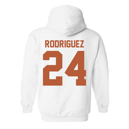 Texas - NCAA Baseball : Adrian Rodriguez - Classic Shersey Hooded Sweatshirt-1