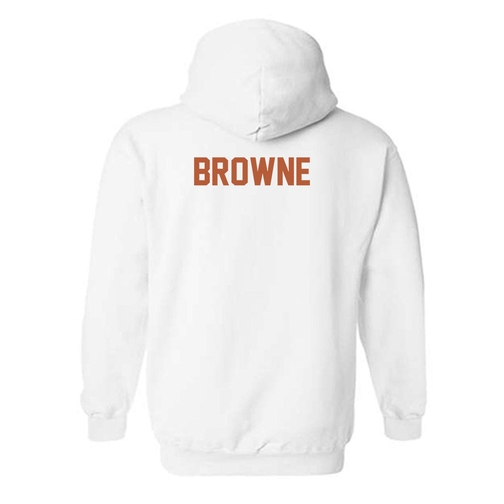 Texas - NCAA Women's Track & Field : Mackenize Browne - Classic Shersey Hooded Sweatshirt-1