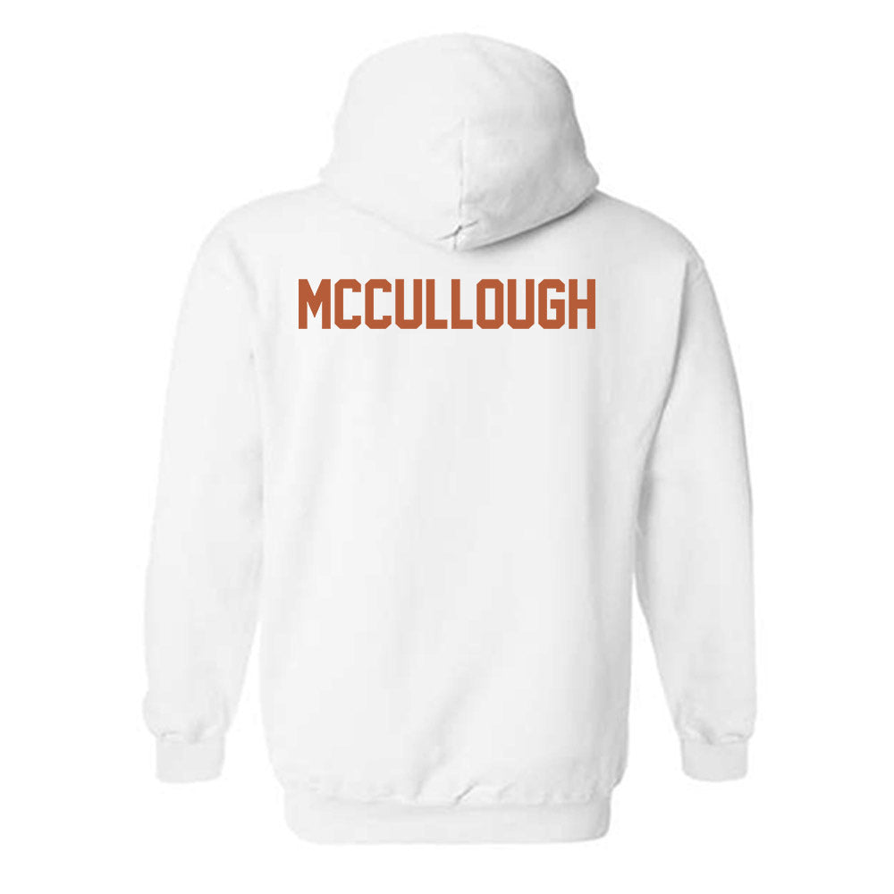 Texas - NCAA Men's Cross Country : Kai McCullough - Classic Shersey Hooded Sweatshirt-1