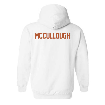 Texas - NCAA Men's Cross Country : Kai McCullough - Classic Shersey Hooded Sweatshirt-1