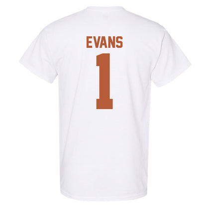 Texas - NCAA Men's Basketball : Amari Evans - Classic Shersey T-Shirt-1