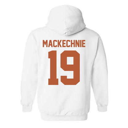 Texas - NCAA Beach Volleyball : Caroline Mackechnie - Classic Shersey Hooded Sweatshirt-1
