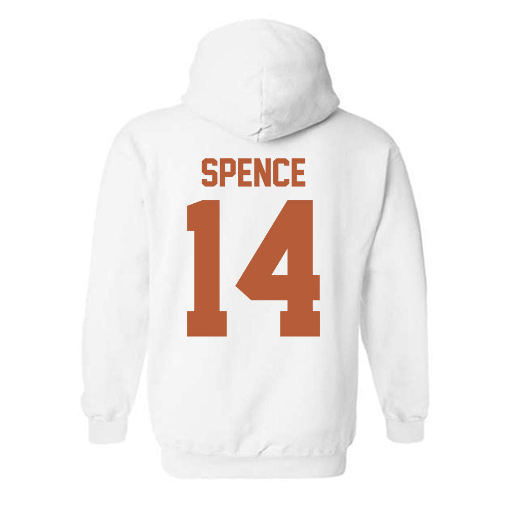 Texas - NCAA Football : Brad Spence - Classic Shersey Hooded Sweatshirt-1
