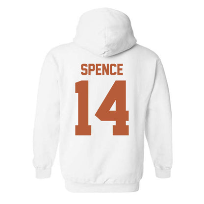 Texas - NCAA Football : Brad Spence - Classic Shersey Hooded Sweatshirt-1