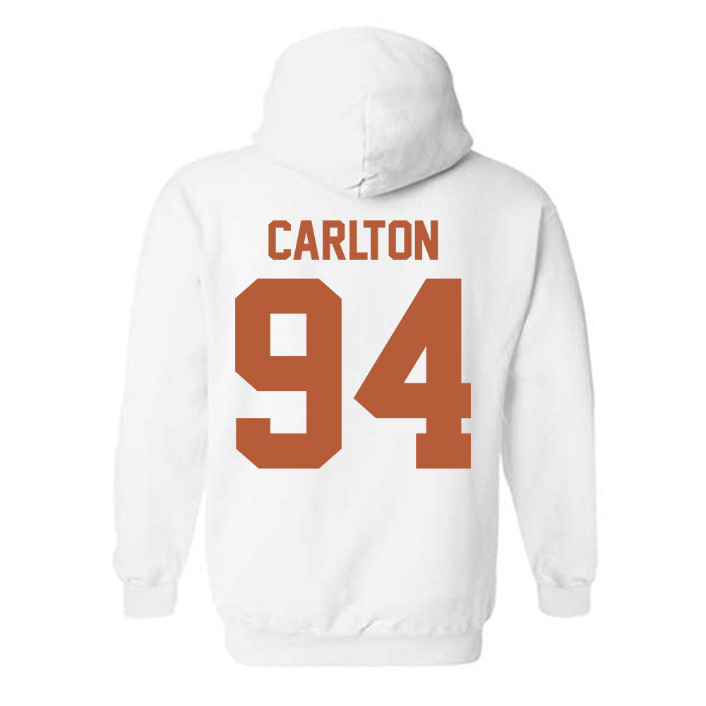 Texas - NCAA Football : JAMARION CARLTON - Classic Shersey Hooded Sweatshirt-1