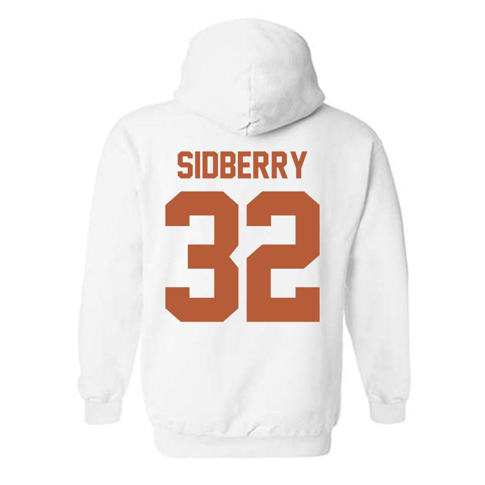 Texas - NCAA Women's Basketball : Teya Sidberry - Classic Shersey Hooded Sweatshirt-1