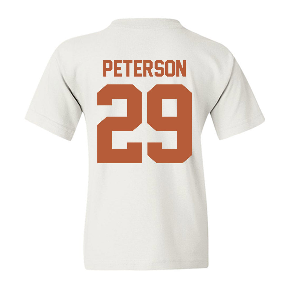 Texas - NCAA Baseball : Blake Peterson - Classic Shersey Youth T-Shirt-1