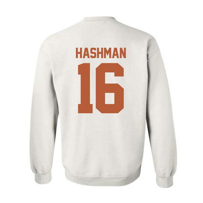 Texas - NCAA Beach Volleyball : Katie Hashman - Classic Shersey Crewneck Sweatshirt-1