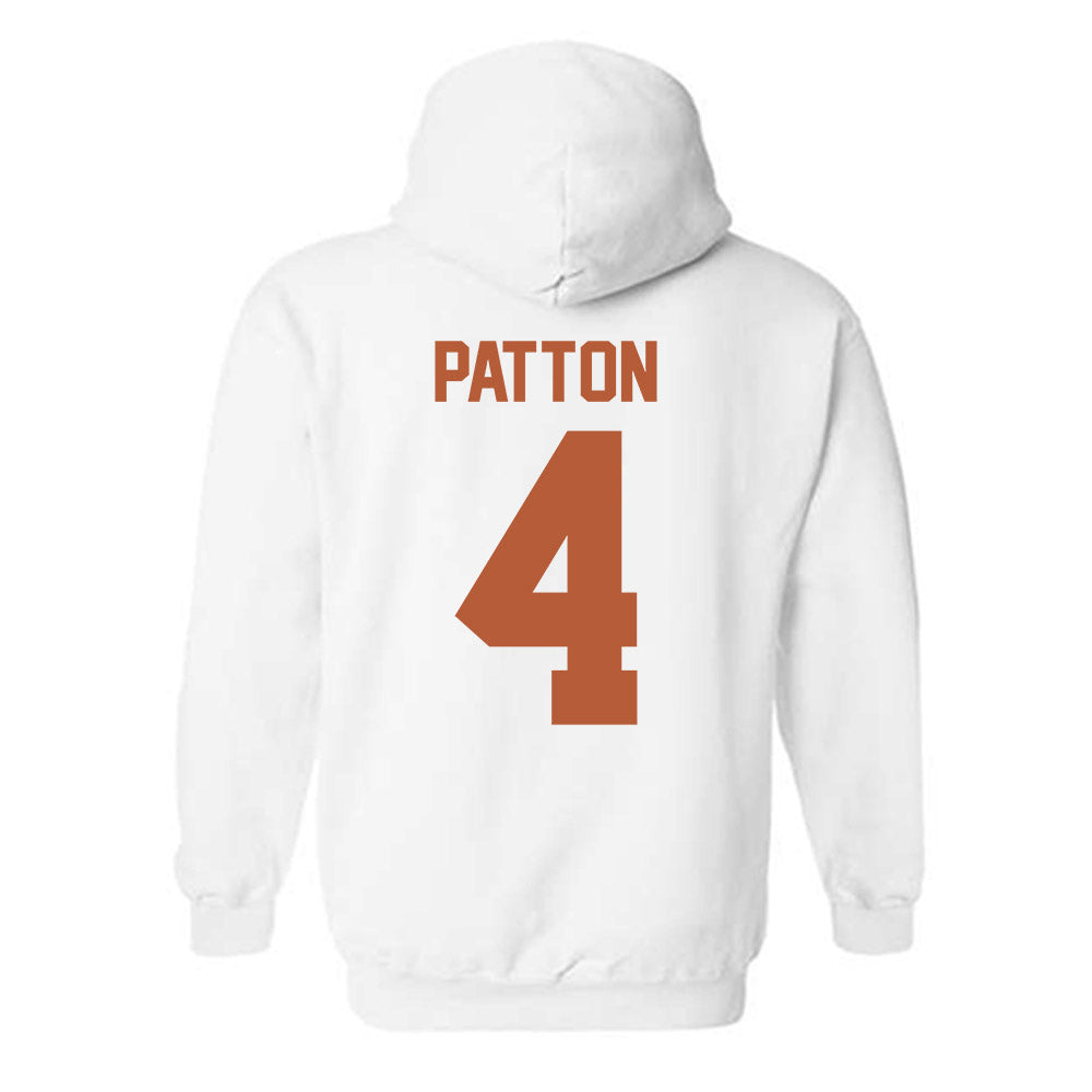 Texas - NCAA Beach Volleyball : Carys Patton - Classic Shersey Hooded Sweatshirt-1