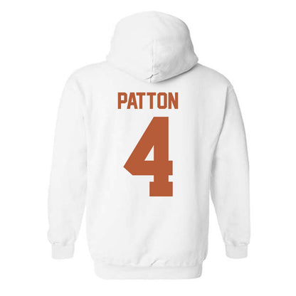 Texas - NCAA Beach Volleyball : Carys Patton - Classic Shersey Hooded Sweatshirt-1