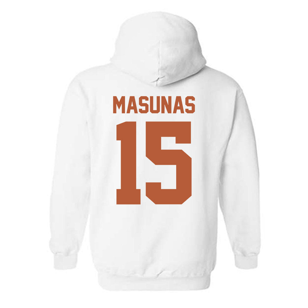 Texas - NCAA Football : Michael Masunas - Classic Shersey Hooded Sweatshirt-1