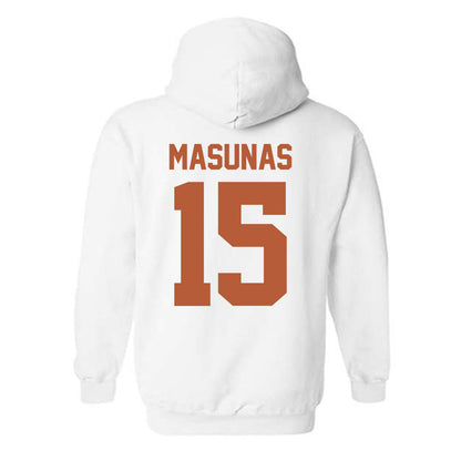 Texas - NCAA Football : Michael Masunas - Classic Shersey Hooded Sweatshirt-1