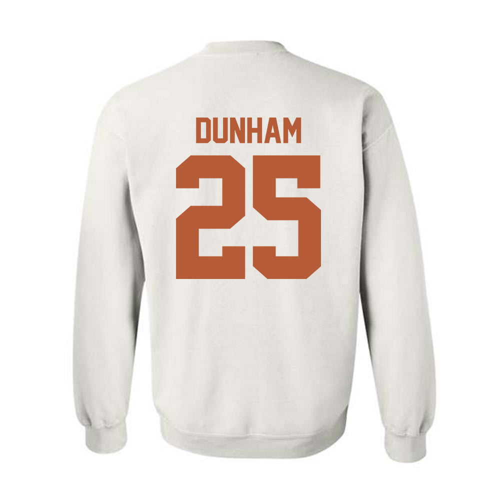 Texas - NCAA Football : Luke Dunham - Classic Shersey Crewneck Sweatshirt-1