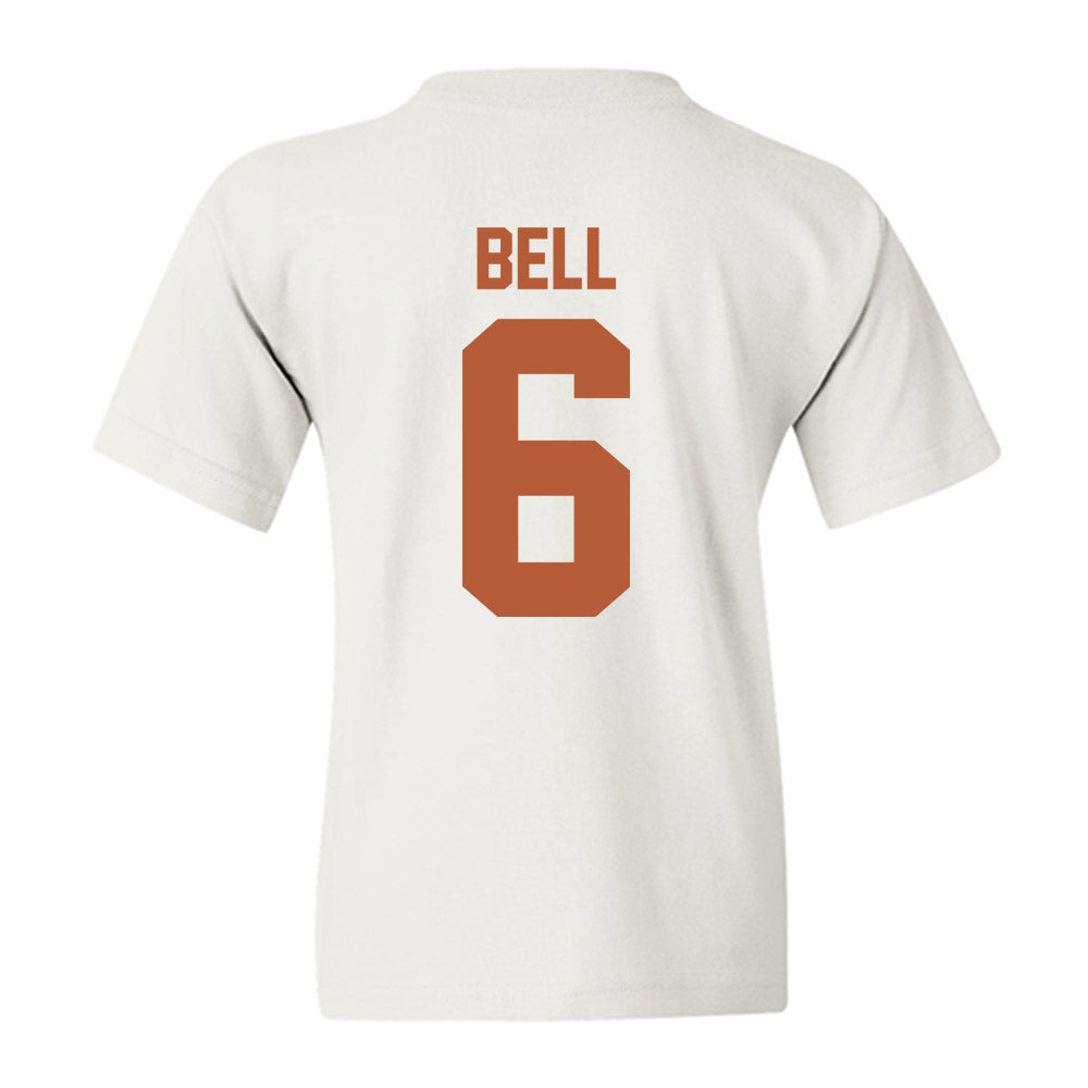 Texas - NCAA Football : Dia Bell - Classic Shersey Youth T-Shirt-1