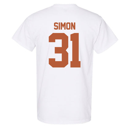 Texas - NCAA Football : James Simon - Classic Shersey T-Shirt-1
