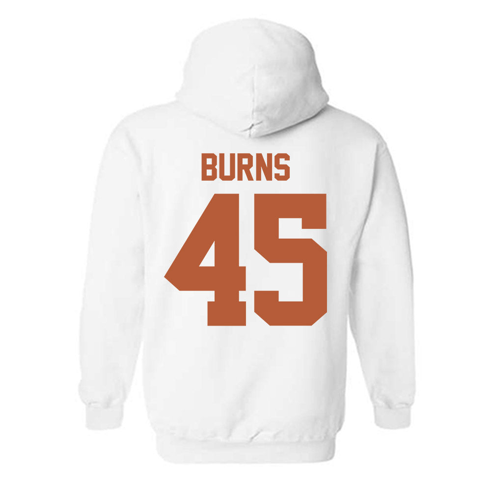 Texas - NCAA Baseball : Thomas Burns - Classic Shersey Hooded Sweatshirt-1