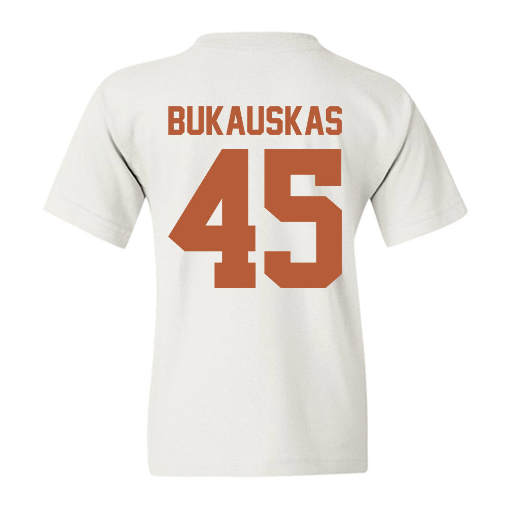 Texas - NCAA Football : Mikey Bukauskas - Classic Shersey Youth T-Shirt-1