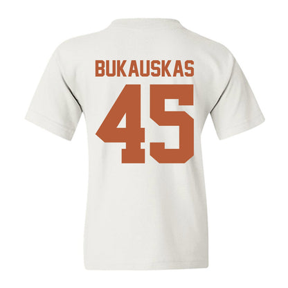 Texas - NCAA Football : Mikey Bukauskas - Classic Shersey Youth T-Shirt-1