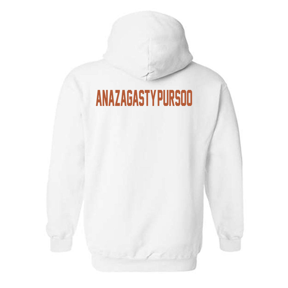 Texas - NCAA Women's Tennis : Ariana Anazagasty-Pursoo - Classic Shersey Hooded Sweatshirt-1