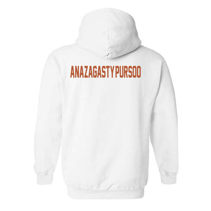 Texas - NCAA Women's Tennis : Ariana Anazagasty-Pursoo - Classic Shersey Hooded Sweatshirt-1